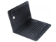 Беспроводная связь Bluetooth силиконовая клавиатура кожаный чехол Чехол для Samsung Galaxy Tab 7.0 P3200 3 Черный