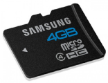 Samsung 4GB микро-SD TF карт флэш-памяти Class4