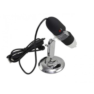 8LED 200X USB цифровой микроскоп-эндоскоп-лупа Черный